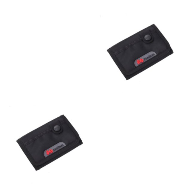 Minnieouse Billeteras para hombre, monedero con bolsillo para monedas, plegable, para tarjetas cortas, estampado de letras, cerrojo, bolsa para Type1 NO1