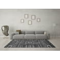 thumbnail image 3 of Ahgly Company Indoor Rectangle Abstract Gray Modern Area Rugs, 7' x 10', 3 of 4