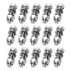 thumbnail image 5 of 15 Piezas M8 X 20 Tornillos Hexagonales Tuercas Autoblocantes Accesorios de Hardware Hexagonal, 5 of 9
