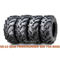 (4) WANDA 25X8X12 25X10X12 fit 08-13 Qlink FRONTRUNNER 500 700 800S ATV Tire Set Super Mud
