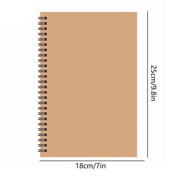Journal Notebook A5, Kraft Paper, For Office Home