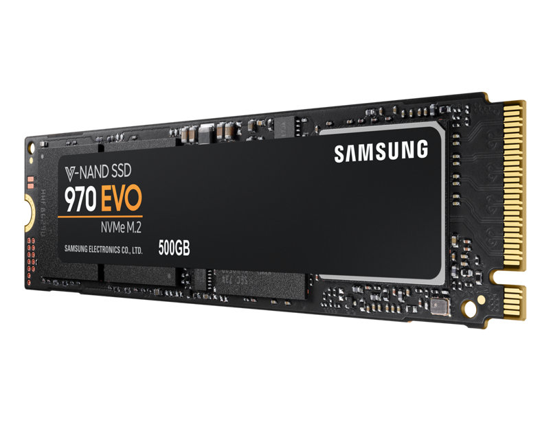SAMSUNG 970 EVO Series - 500GB PCIe NVMe - M.2 Internal SSD - MZ-V7E500BW - image 2 of 4