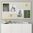 thumbnail image 3 of PixonSign Frameless Wall Art Green Forest Fern Tree Leaf Prints, Set of 4 Plant Landscape Wall Decor Arts, Nature Floral Wall Décor, Adhesive Canvas Poster, Modern Home Artwork - 8"x10", 3 of 5