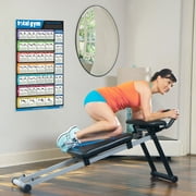 Total Gym 24x 36 Colored Exercise Chart Poster w/ 35 Workouts, 1-Pack