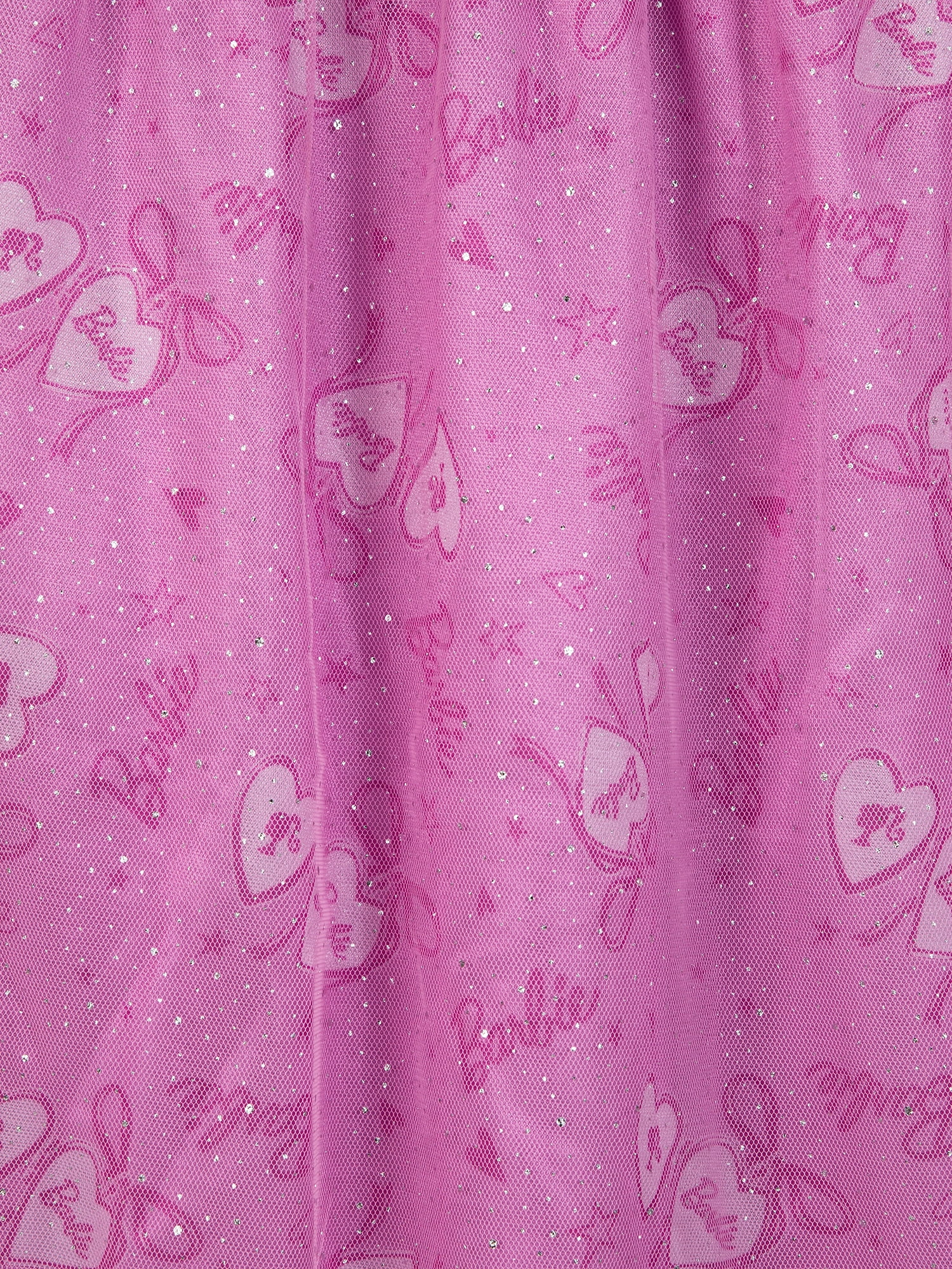 Barbie Short Sleeve Sleep Fantasy Gown, One-Piece, Sizes 4-12