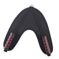 thumbnail image 3 of Arnés para abdominales, arnés de tracción, equipo de entrenamiento para hombres y mujeres, abdominales en forma de V Mango rojo negro, 3 of 9