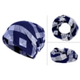thumbnail image 5 of Elastic Hat Multifunctional Hat F Unisex Winter Hat with Geometric Print Contrast Colors Elastic Adjustable Multifunctional, 5 of 5