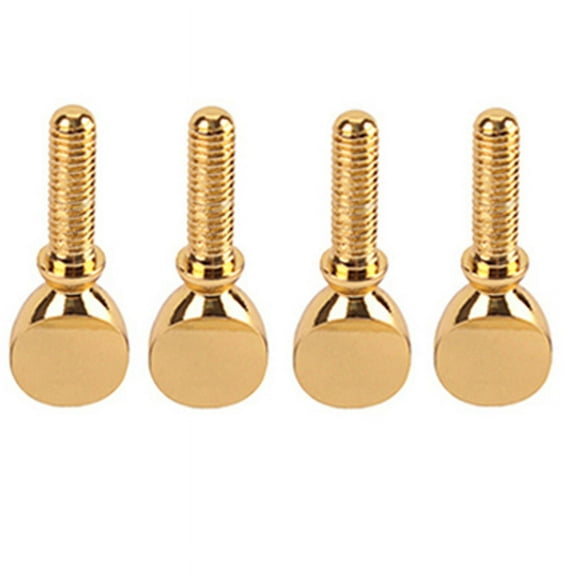 4Pcs Sax Neck Screw Tightening Screw Compatible with Sax Saxophone Clarinet Accessory (Gold)
