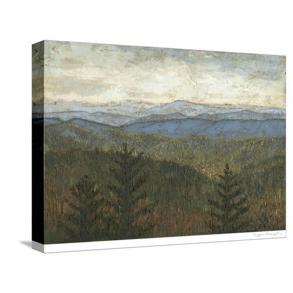 Art.com Blue Ridge View I Stretched Canvas Print Wall Art by Megan Meagher, 16" x 12"
