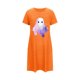 thumbnail image 5 of Camisón corto de talla grande para mujer, camisón de manga corta con estampado de pecho a la moda, camisón para mujer, 5 of 5