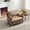 Light Brown + Chenille, variant on Light Brown Chenille Fold Out Sofa Bed Recliner, Mid-Century Modern Convertible Sleeper Couch, Portable Leisure Lounge Chair for Guest Room