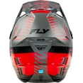 thumbnail image 2 of Fly Racing Adult Formula CP Slice Helmet, DOT/FMVSS 218 Approved Grey/Red/Black, X-Small, 2 of 4