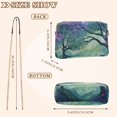 thumbnail image 4 of FORMRS Women Crossbody Purse with Chain Strap Vegan Leather Shoulder Handbag, Moonlight Forest, 4 of 7