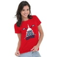 thumbnail image 4 of Zero Pucks Given Ice Hockey Sports Womens Fitted Plus Size Graphic Tee Brisco Brands 2X, 4 of 5