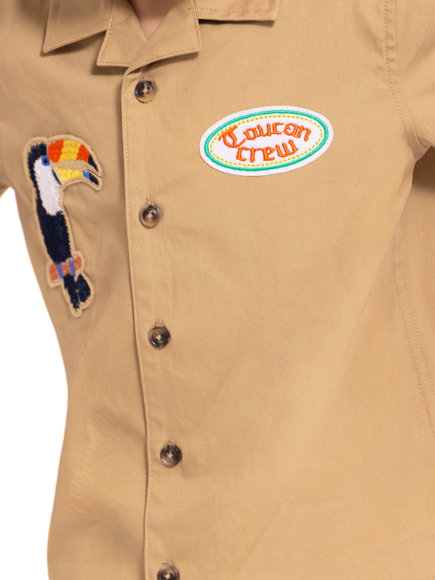 Wonder Nation Toddler Boys Short Sleeve Button Shirt and Matching Shorts Set, 2-Piece, Sizes 12M-5T
