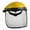 Yellow, variant on HongHeng Safety Mask with Mesh Visor for Chainsaw Trimmer Pole Pruners, Protective Mask and Mesh Mask for Face Protection