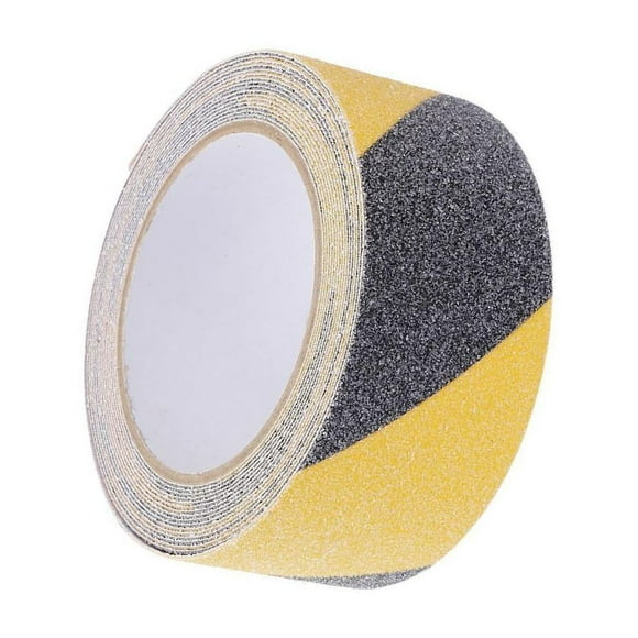 bedienty 5 Meter 5cm Anti Slip Tapes Grip Non Floors Slip black High yellow Tape