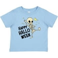 thumbnail image 3 of Inktastic Happy Halloween with Dancing Skeleton Boys or Girls Baby T-Shirt, 3 of 5