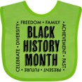 thumbnail image 3 of Inktastic Black History Month-celebrate Boys or Girls Baby Bib, 3 of 4