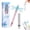 Pink, variant on Dragonfly Moving Retractable Gel Pen Set With Color Box And 2 Refills, 0.5Mm Translucent Barrel Writing Tool For Desk