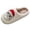 Z04-White, variant on FUZHIQ Cozy Furry House Slippers for Women/men Smile Face Christmas Memory Foam Woman Slipper Plush Warm with Non- Sole Cute Indoor Home Shoes Casual Soft