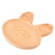 thumbnail image 3 of Serving Trays for Eating with Compartment Wooden Serving Tray Cute Pattern Wood Plate for Home Snacks Restaurant Kitchen Use Cookies Hotel ANGGREK Otros, 3 of 8