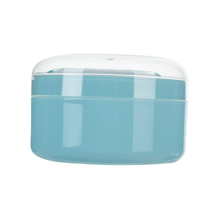 Refillable , with Powder Puff Dispensor Case ,Powder Box Container, Baby  after Bathe Powder Puff Container for Travel Home 