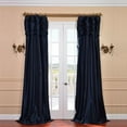 thumbnail image 4 of Half Price Drapes PTCH-5-96-RU Ruched Faux Silk Taffeta Curtain Robins Egg, 4 of 7