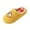 Yellow, variant on Women's Cute Dog House Slippers Closed Toe Soft Plush Bedroom Shoes Warm Fuzzy Indoor Slip-on Lightweight Cozy Loungewear with Cartoon Embroidery Breathable Lining Non-Slip Sole for Ladies Black