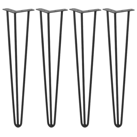 34 Inch Hairpin Table Legs Kitchen Steel Desk Set Of 4 34 Inch Hairpin Table Legs Kitchen Steel Desk Set Of 4