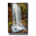 thumbnail image 1 of Epic Graffiti 'Smoky Mountains Autumn Waterfall 3' by Grace Fine Arts Photography, Canvas Wall Art, 26"x40", 1 of 8