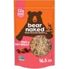 Bear Naked Granola Cereal, Whole Grain Granola, Breakfast Snacks, Fruit and Nut Medley, 16.5oz Bag (1 Bag)