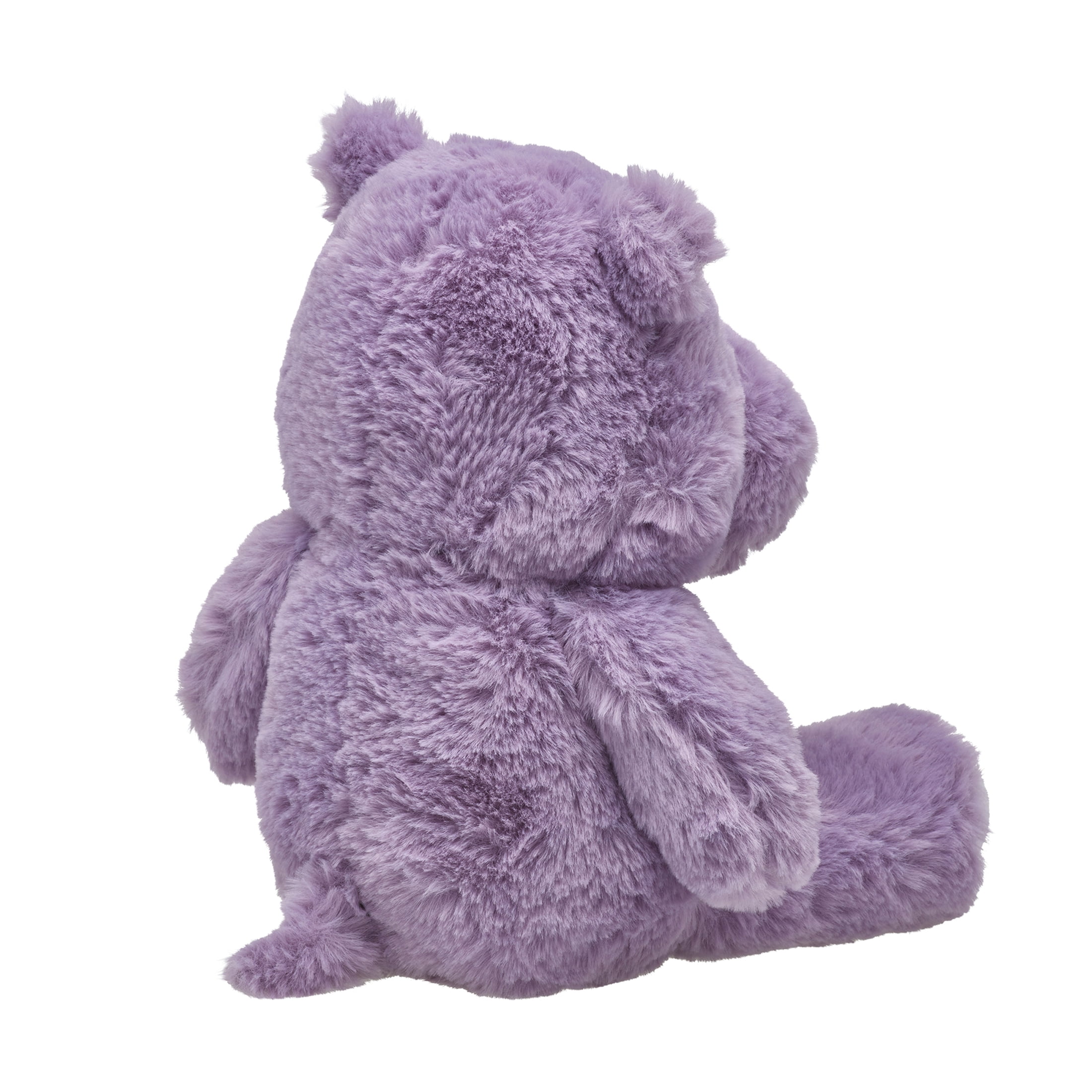 ButterLuvs Plush Hippo Stuffed Animal, 8 Inch Super Soft Purple Cuddly Hippopotamus