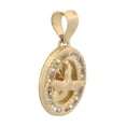 thumbnail image 2 of Dije Espiritu Santo Chico Bebe 1.1 cm Oro SÓLIDO 14K amarillo, 2 of 6