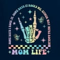 thumbnail image 6 of Wild Bobby Motherhood Some Days I Rock It Skeleton Hand Women Racerback Tank Top, 6 of 6