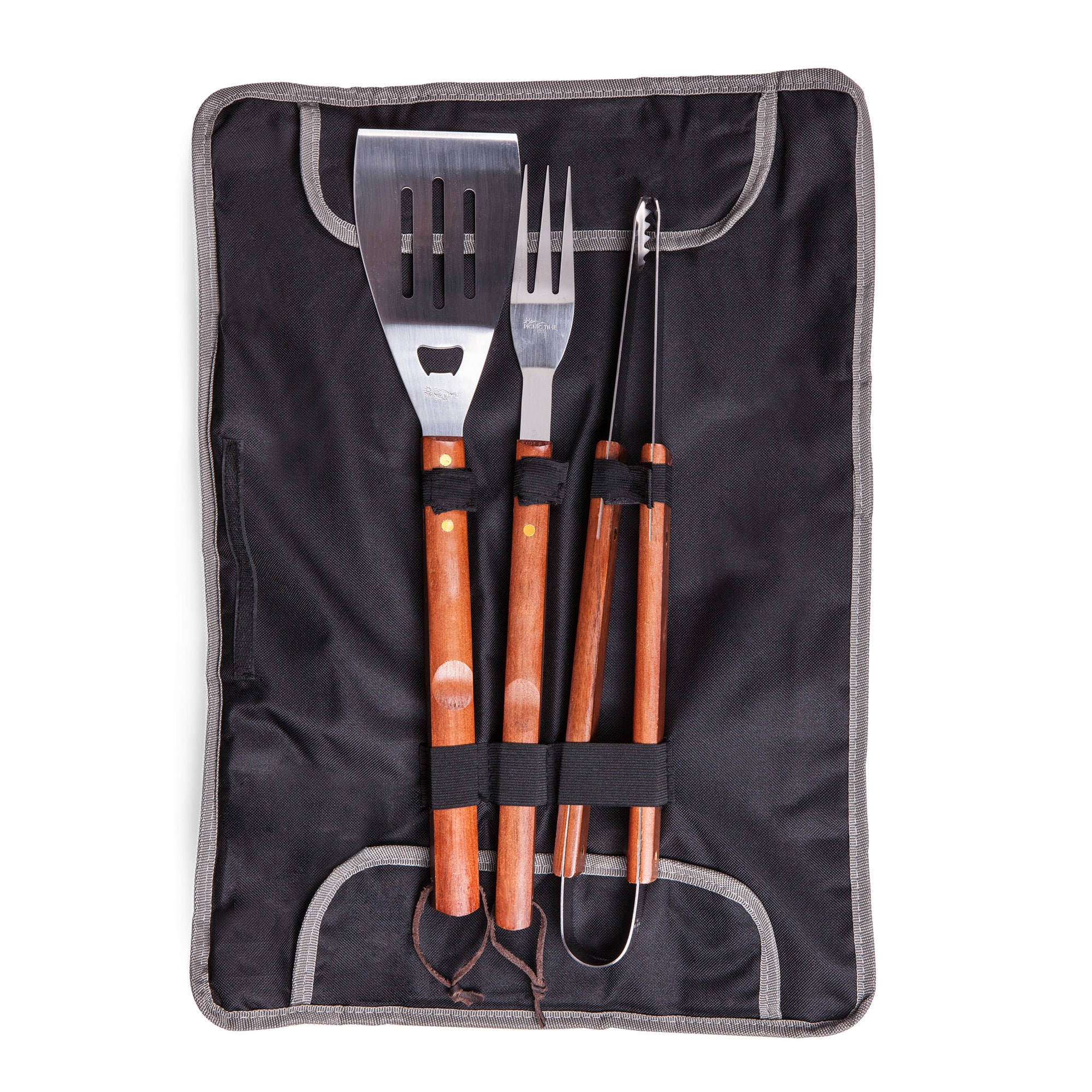LSU Team Sports Tigers 3 Piece BBQ Tool Set and Tote - image 2 of 2