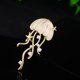 thumbnail image 4 of Guangzhoushicwz Broches de diamantes de imitación de cristal para mujer, elegantes broches de flores y hojas, broches vintage con forma de animal e insecto, broches de bisutería, regalos, 4 of 4