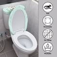 thumbnail image 4 of HELLHERO Otter Lid Cover Set for Toilet Dust-Proof for Household Stays in Place Bathroom Toilet Cover Set, 4 of 7