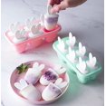 thumbnail image 5 of Juego de 6 moldes para helado JM mini molde para helado palito helado de agua azul, 5 of 5