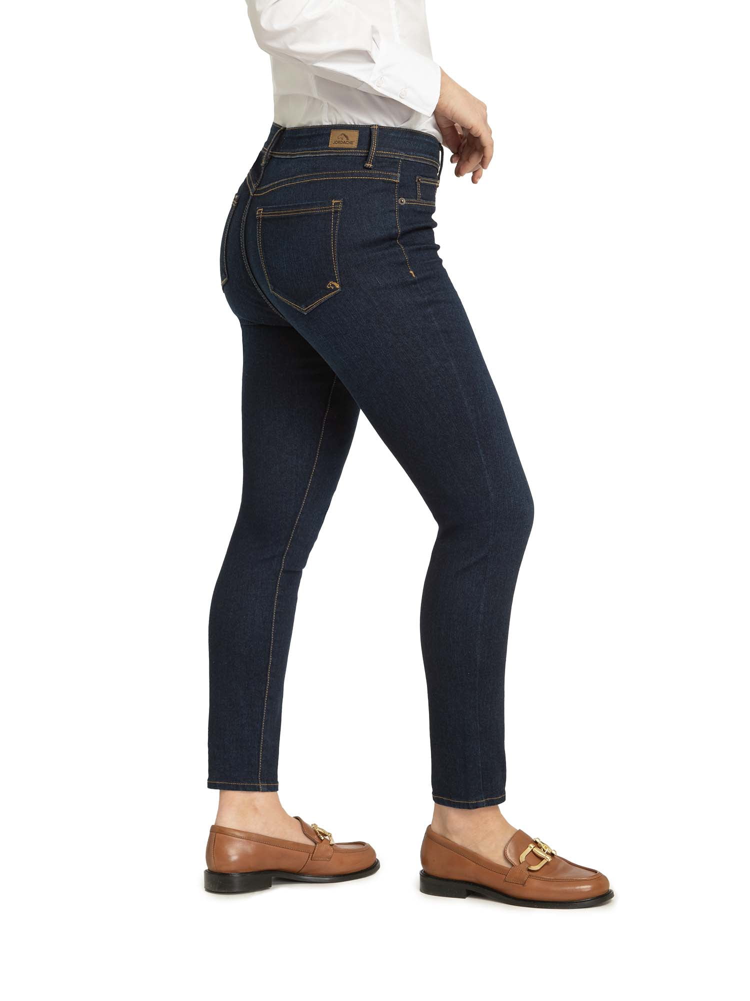 Jordache Women's and Women's Plus Essential High Rise Super Skinny Jean, Available in 28", 30" Inseams, Sizes 2-22