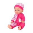 thumbnail image 2 of Baby Doll Toys Set 14 in whit 25 Pices with Doll, High Chair Seat, Crib, Milk Bottle for +3 Girls Boys., 2 of 6