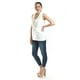 thumbnail image 2 of Chaleco elegante con cinto Roman Fashion /Juvenil, 2557 (Blanco) blanco M, 2 of 6