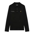 thumbnail image 1 of Lyle & Scott Polo à Manches Longues pour Hommes avec Logo Imprimé Coordonné, 1 of 5
