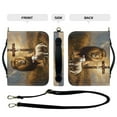 thumbnail image 4 of FOR U DESIGNS Lion Sheep Cross Pattern Bible Cover Case Waterproof Bible Carrying Case Multifunctional Church Bag Bible Protective Bible Carrier Tote Bag Christian Gifts, M, 4 of 7