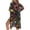 Black-Mushroom Floral, variant on SCRAWLGOD Raven Skull Moon Print Kimono Swimsuit Coverup Flowy Open Front Beach Cover Up Soft Breathable Bathing Suit Cover Up for Women