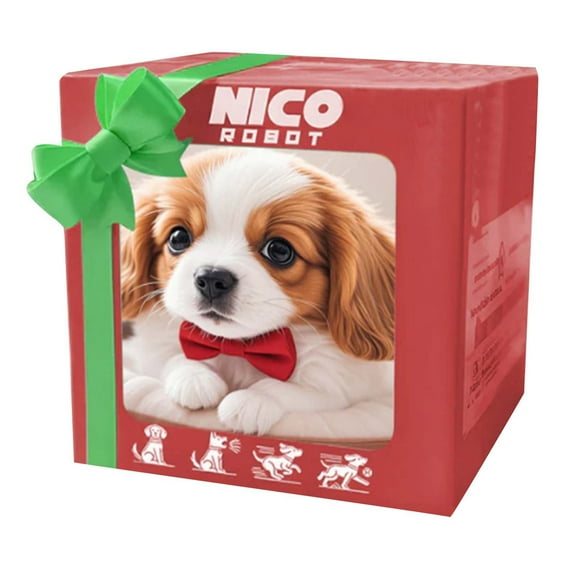 Robot Dog for Adults, AI Robotic Dog, Nicoo - Robot Puppy That Acts Like A Real Puppy - Walking, Barking, Tail Wagging