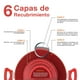 thumbnail image 5 of Bateria de Cocina Flavorstone Light Master Antiadherente Set 8 Piezas Rojo, 5 of 5