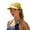 1-Yellow3054, variant on XIAOCHA Women's Color‑Striped Accent Baseball Cap Adjustable Baseball Hats Outdoor Dad Hat,Yellow