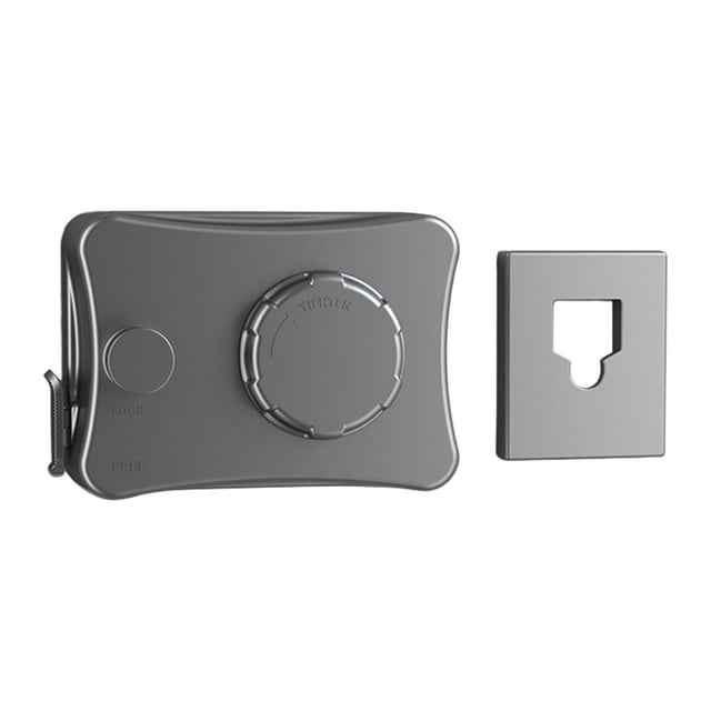 Tendedero retráctil Cuerda para ropa Cuerda retráctil extensible Fuerte Secado de ropa Gris