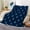Navy Blue, variant on Nautical Anchor Stuff Gifts Blanket for Men Teens Boys Kids Women, White Soft Beach Coastal Boat Beachy Gift Ideas Theme Unique Birthday Fleece Flannel Bedding Bed Couch Throw Blankets 50"X60"